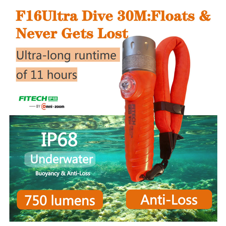 F16Ultra Dive 30M : Floats & Never Gets Lost
