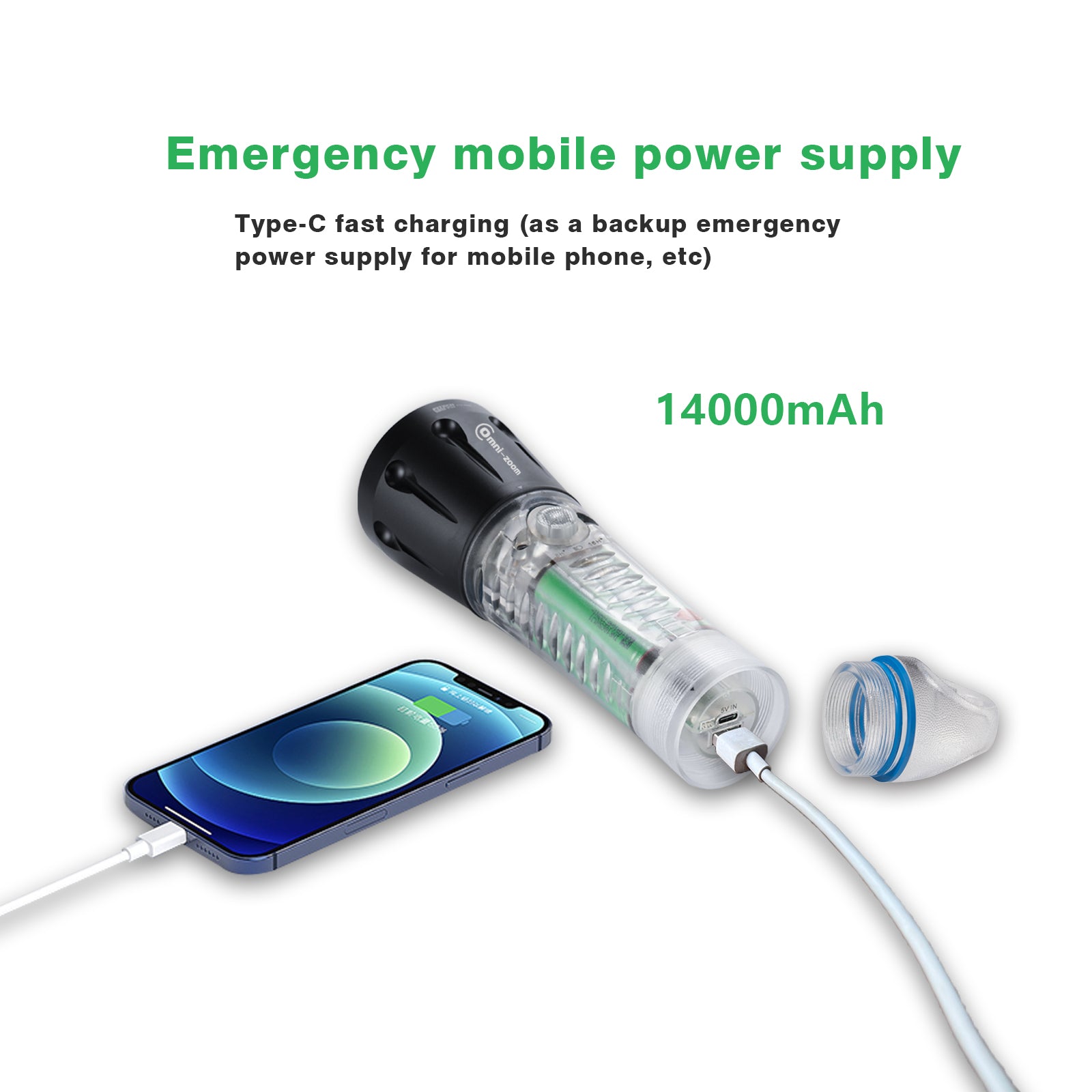FITECH IP68 U-Search Torch F13